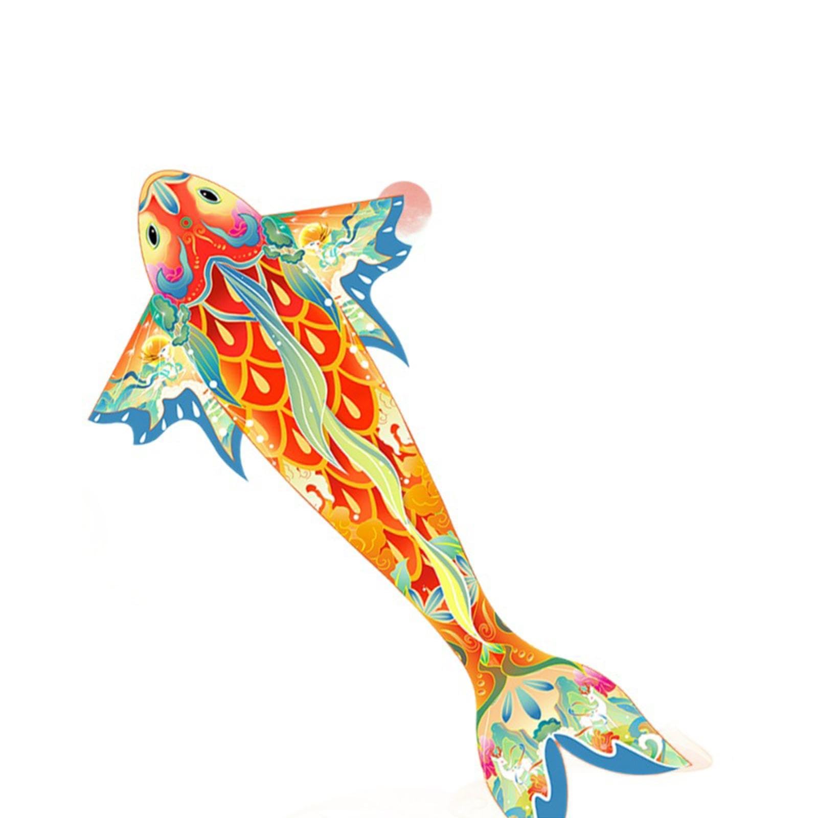 Perfeclan Koi, Portable, créatif pour Les activités familiales en Plein air, Jouet Volant pour Parc, Jardin, Cour, mer, Enfants