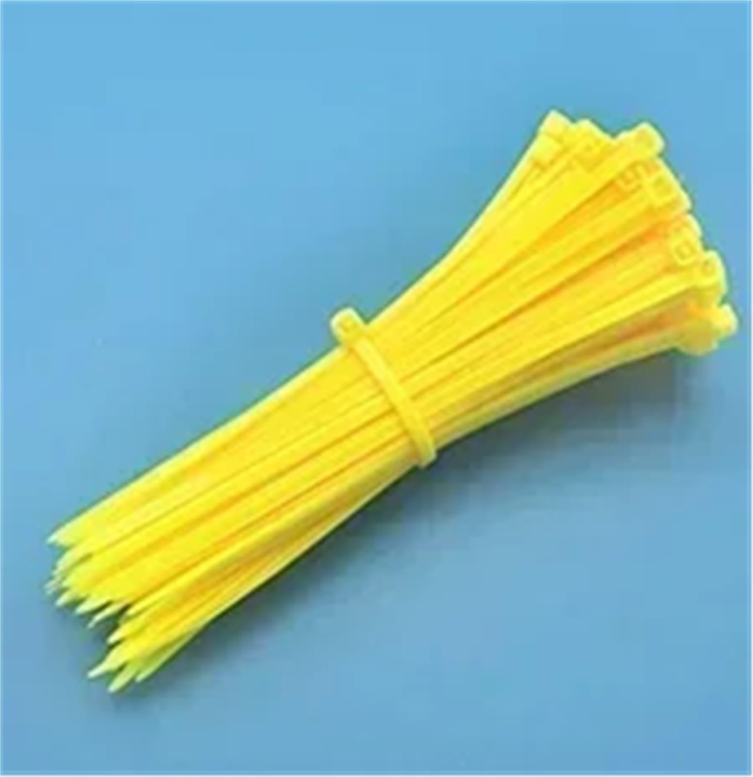 Bridas de nylon con clip, Bridas for cables de nailon autoblocantes, multicolor, varios tamaños, 1000 unidades(Blue,4x200mm x 1000pcs)