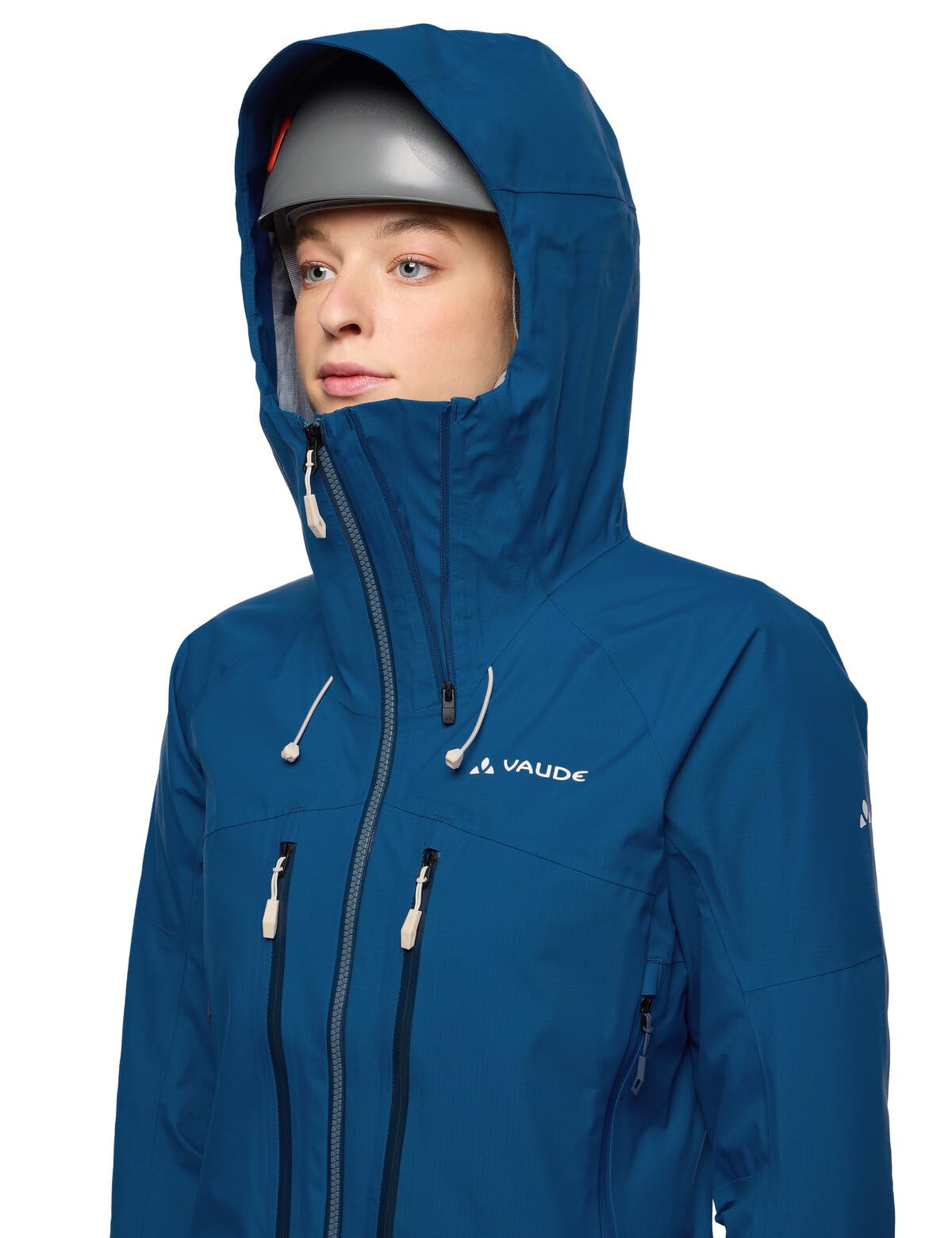 VAUDE Damenjacke Women's Monviso 3 Lagen Jacket, atmungsaktiv & wasserdicht, ideal als Windbreaker