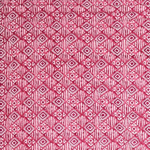 Image of BLOCKS OF INDIA Hand Block Printed Cotton King Size Quilt /Rajai | Design 47