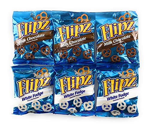 Flipz Pretzels Variety Pack, 3.25 (Pack Of 6) (Variety Pack, 6 Pack (3.25 Ounce)) #TOP3
