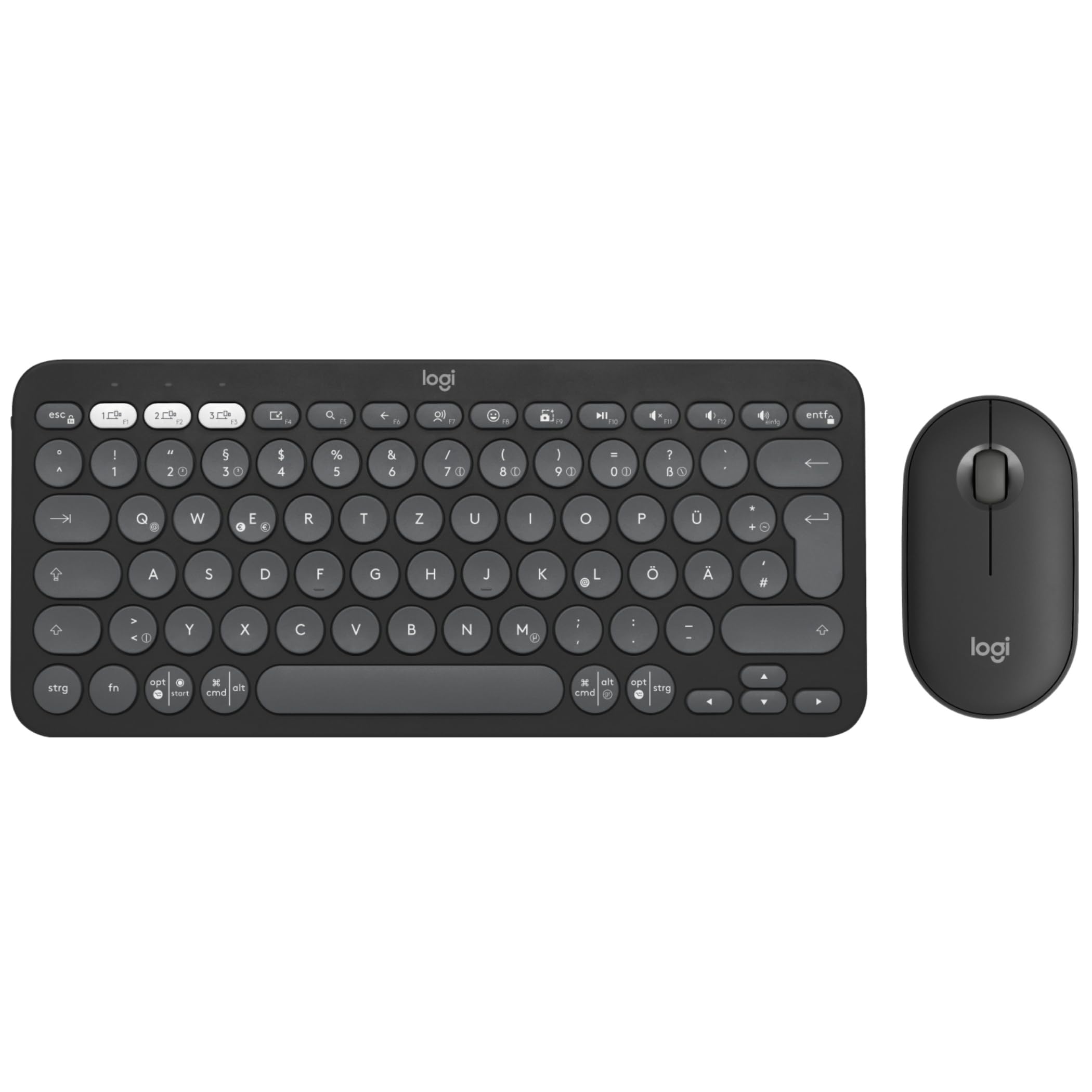 Logitech Pebble 2 Combo DEU QWERTZ