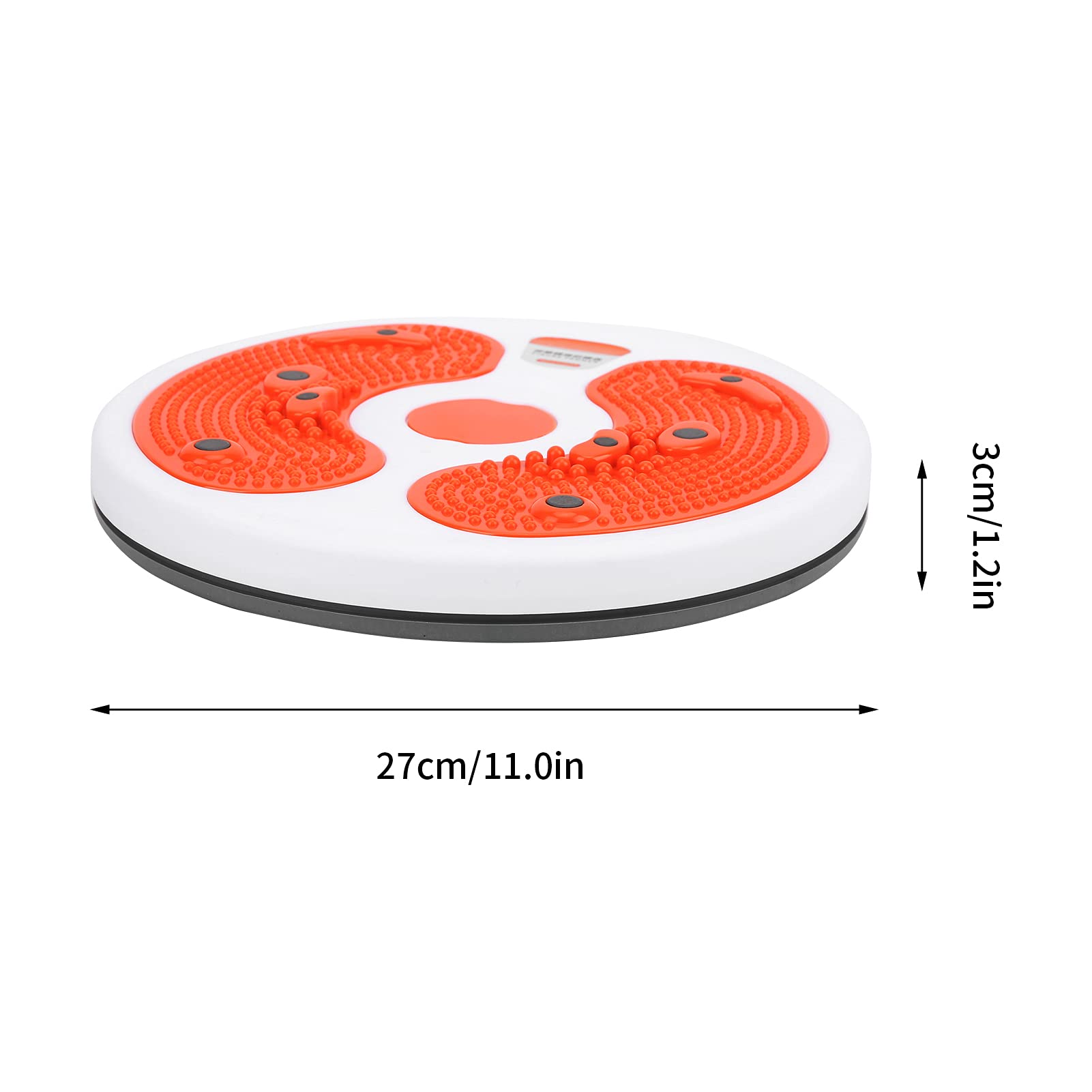 Dispositivo Fitness Twisting Waist Disc con Particelle Magnetiche per Massaggio per un'Efficace Riduzione del Grasso Addominale, Tavola Rotante per Allenamento a Casa Ideale
