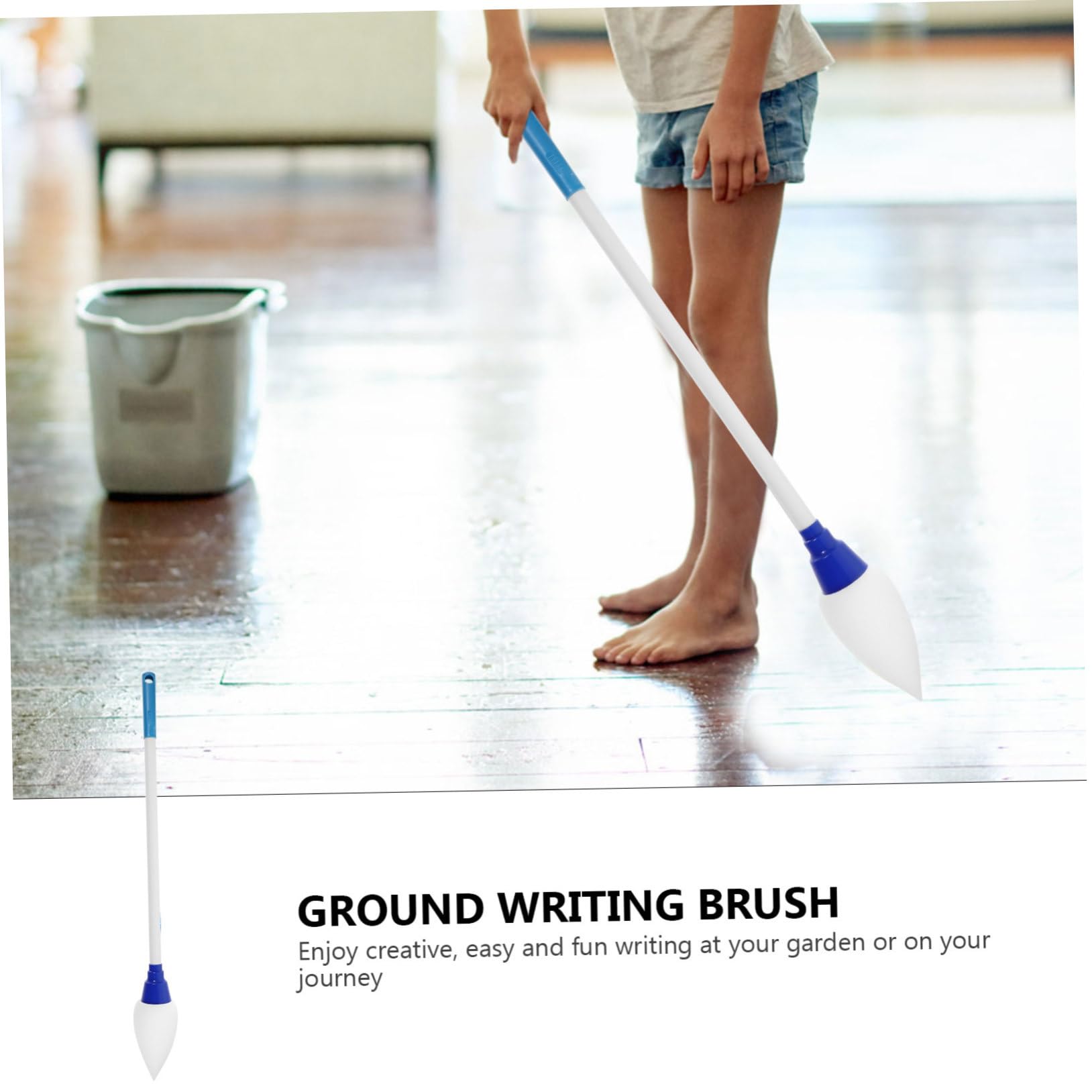 NUOBESTY Calligraphy Sponge Brush Pen Square Water Writing Brush Writing Supply Sponge for Painting Random