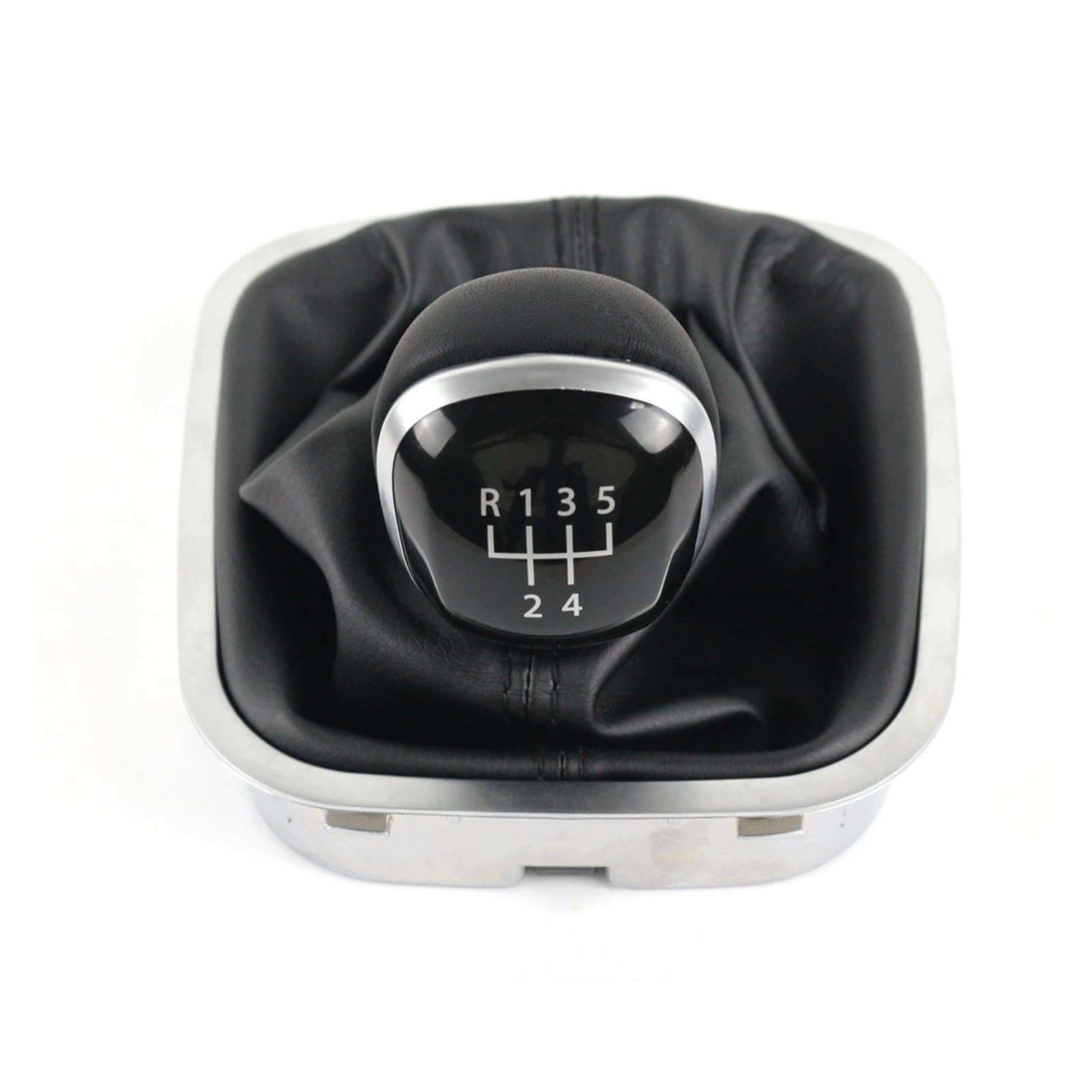 KUNYOS Upgrade Gear Shift Knob for VW Polo 6R Polo Sedan 2010-2017 Black
