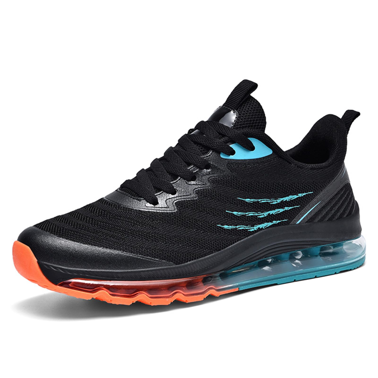 Zapatillas De Running con Colchón De Aire para Hombre Zapatillas De Tenis Transpirables Antideslizantes Y Cómodas para Caminar