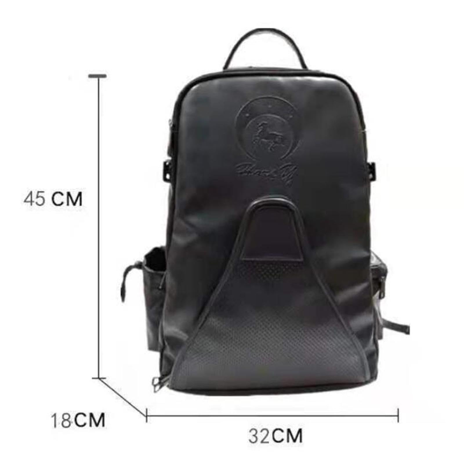 Mochila compacta para guardar equipo ecuestre, ideal para montar a caballo y senderismo, duradera, portátil y resistente al desgaste. Ideal para transportar equipo de