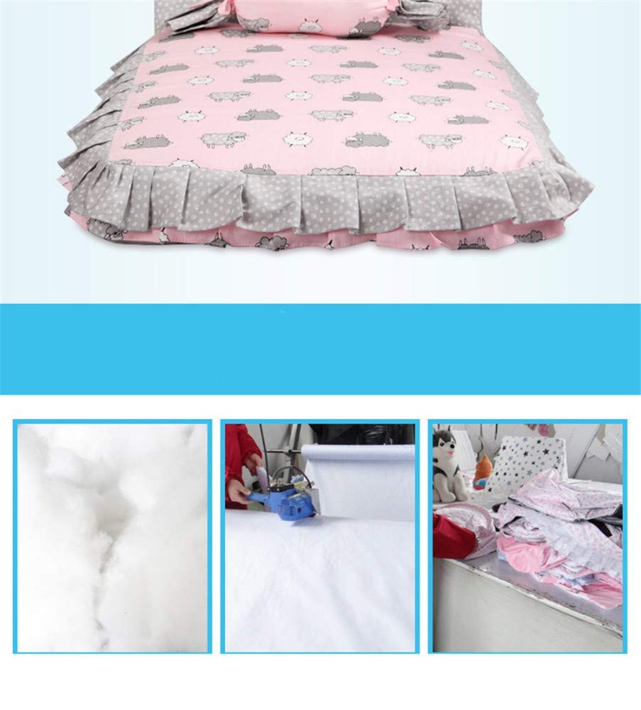 Principessa, S, Rosa Cuccia/Letto per Animali Gatto Domesticicani Cane Gatti Cuccia con per Casa Sacco A Pelo Cuscino Cuscini Cani Stagioni Universali