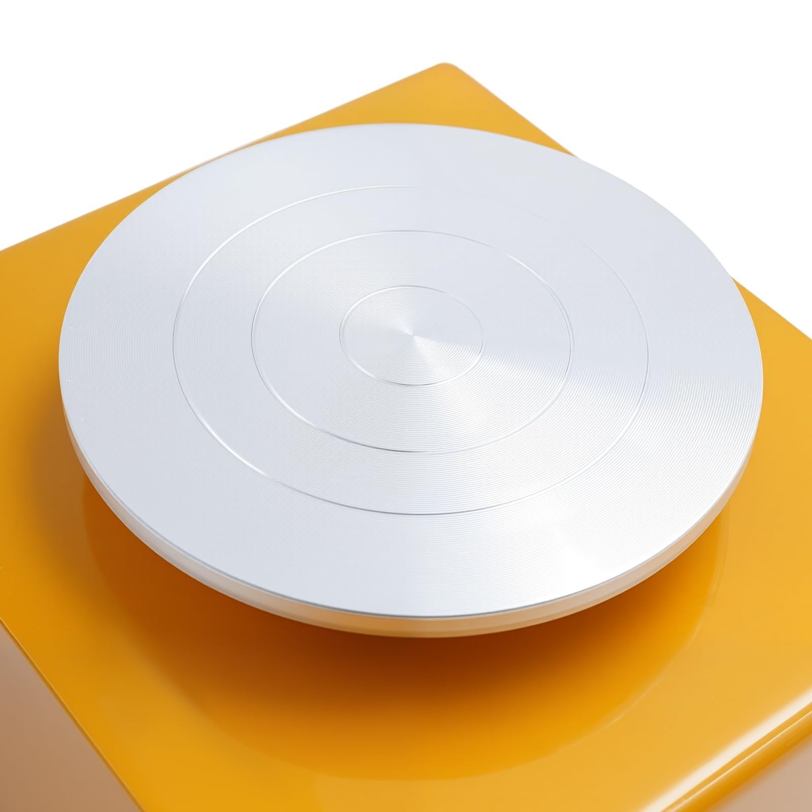 Mini torno de alfarería eléctrico,Couleeur 2000 RPM y platos de 10/6,5cm Máquina de alfarería con plato giratorio con herramientas de modelado for tiendas de bricolaje de cerámica
