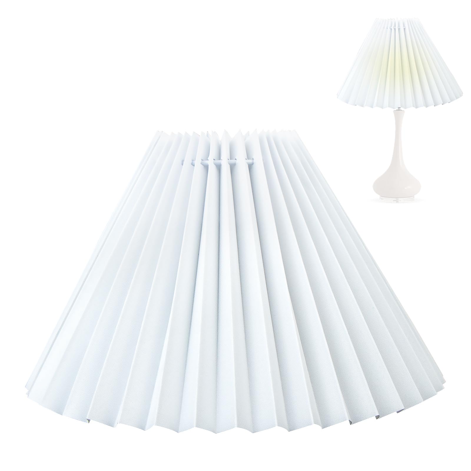 Paralume Di Ricambio BESTonZON A Sfera In Tessuto – Grigio – 17x15 Cm – Apertura 47mm Per Lampade A Sospensione