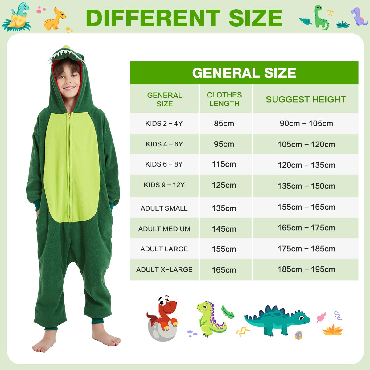 Mono de Pijama de Animales de Dibujos Animados, Dinosaurio T-Rex Pijama, Bata, Mameluco, Ropa de Dormir, Disfraz de Cosplay, Fiesta de Halloween para Niños de 6 a 8 Años
