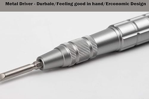 Miniatura 2 de Juego de destornilladores de precisión con 28 puntas magnéticas, kit de reparación de herramientas electrónicas para iPhone, PC, portátil, tabletas,