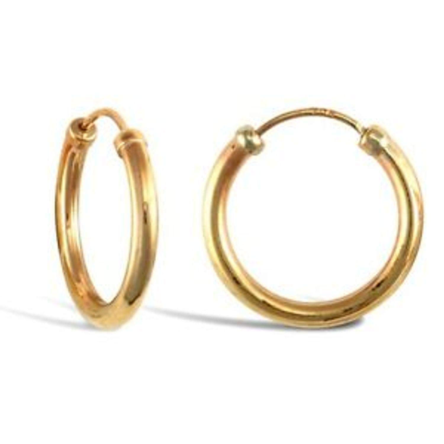 NIMZMen's Jewellery Valentine Multi Gold Stud Bali Hoop Earrings / Ear Rings Combo For Men / Gents / Boys / Unisex Non-Piercing Ear Men's Jewellery Cubic Zirconia Copper, Brass Hoop Earring