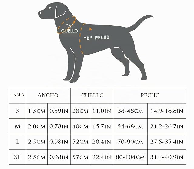 Foto 2 de 3 de BPS® Arnés Correa para Perros Mascotas Collar Ajustable 4 Tamaños Colores para Elegir para Perro Pequeño…