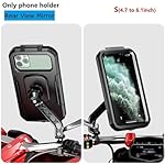 ALACEG-Motorcycle-Phone-Holder-Phone-Stand-Motorcycle-1-Ball-Handlebar-Stem-Mobile-Holder-Double-Socket-Arms-Aluminium-Base-Phone-Holder-Waterproof-Case-Bike-Phone-Mount