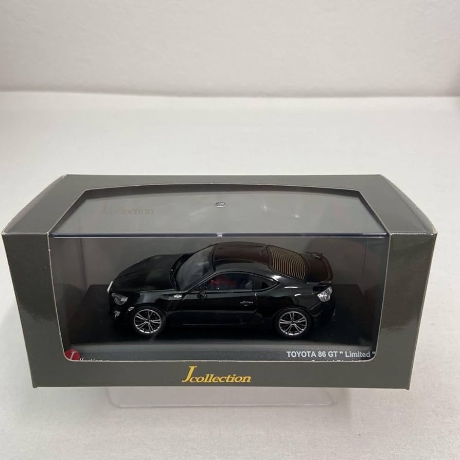 Amazon | 京商 1/43 ミニカー 86 GT Limited Crystal Black Silica