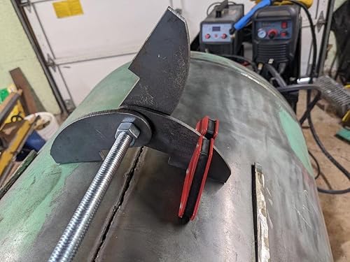 Burn Shop Large Bbq Smoker Hinge 8 X 2 1/4" 3 Peice #TOP7