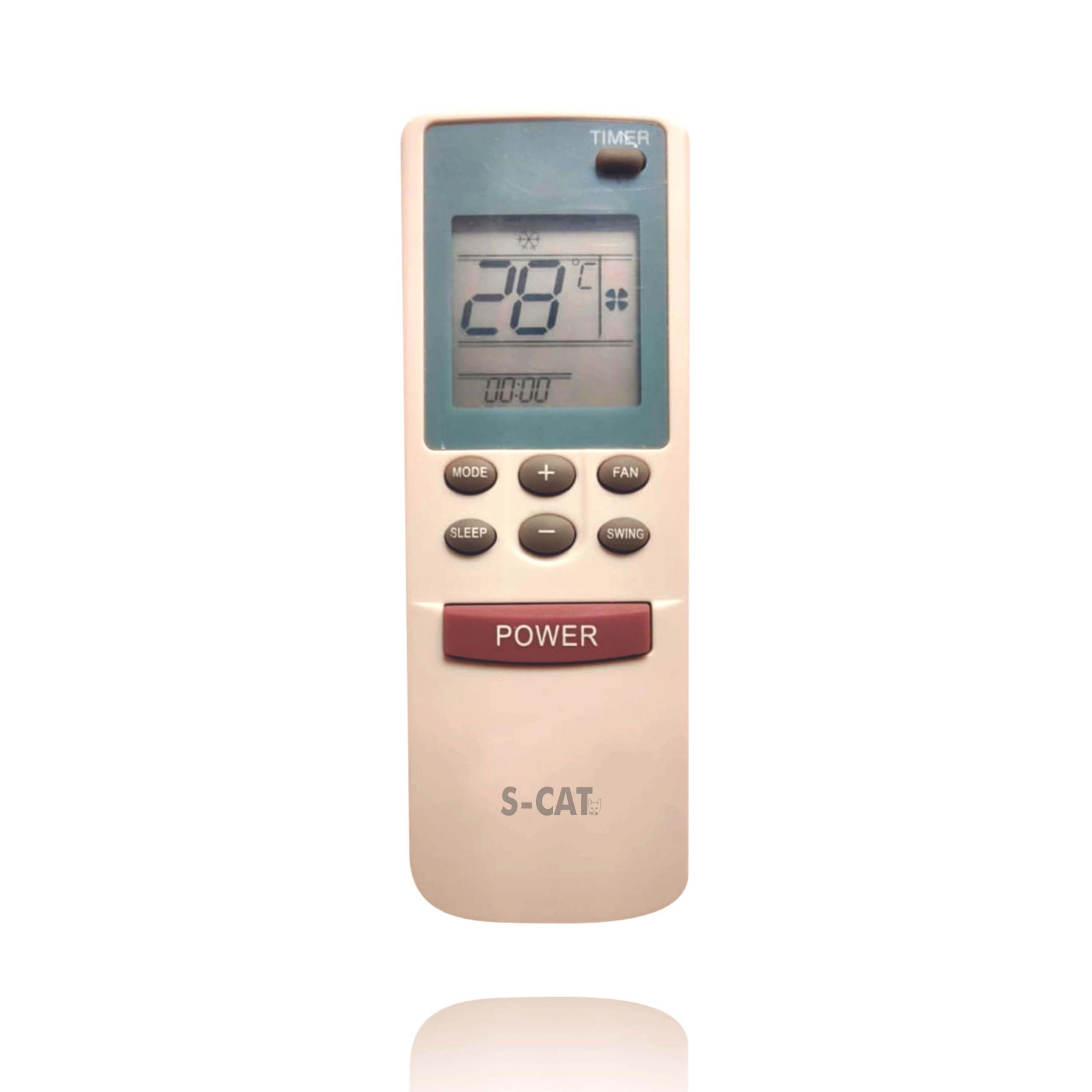 S-CAT Compatible with Carrier AC Remote Control Model (No Backlight) 128 Suitable for 1 1.5 2 Ton Split & Window AC (Match Old Remote Exactly, for Any Issues Contact Helpline)-picture-16
