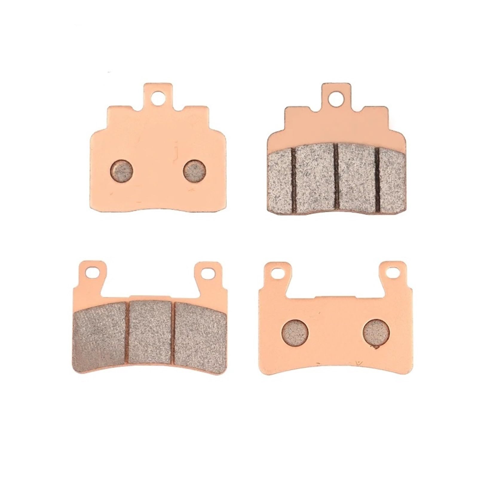 Pastillas De Freno Delanteras Y Traseras De Cobre Sinterizado para Benda BD300 ASURA400, BD400-3, Rock BD300-15 Accesorios para Motocicletas. Pastillas de Rotor Disco