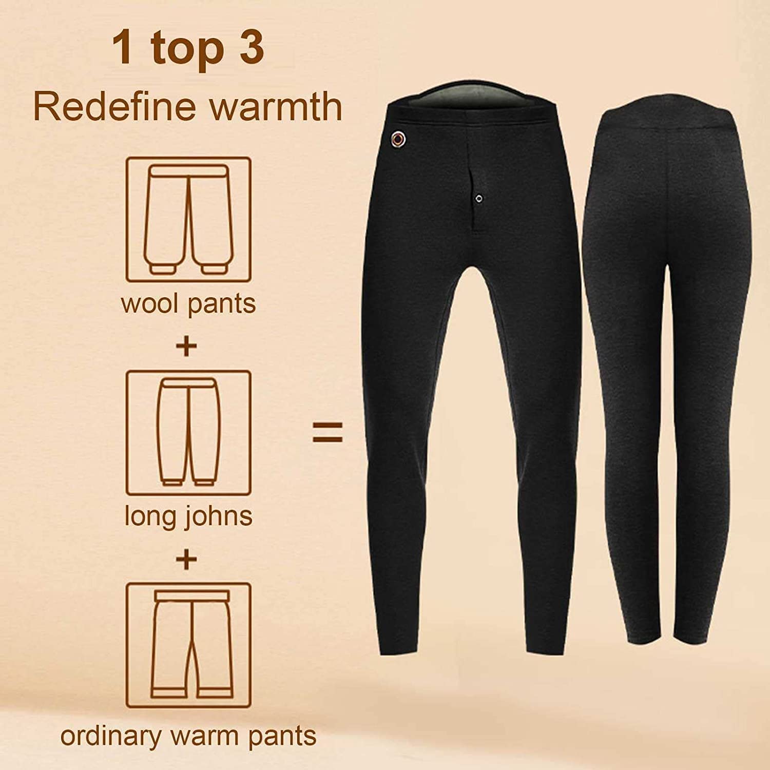 Pantalon Calefactabl De 18 Zonas Para Hombre Y Mujer, Pantalon Con Calefacción Eléctrica USB, Pantalon De Asalto Con Calefacción Inteligente A Prueba De Viento Para Invierno Y Exterior - AliExprs