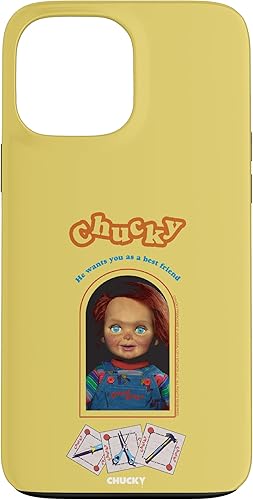 Funda estilo vintage para iPhone 13 Pro Max Chucky Box
