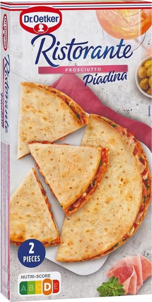 DR. OETKER | Piadina Ristorante Prociutto | 2 Piezas | 340 g