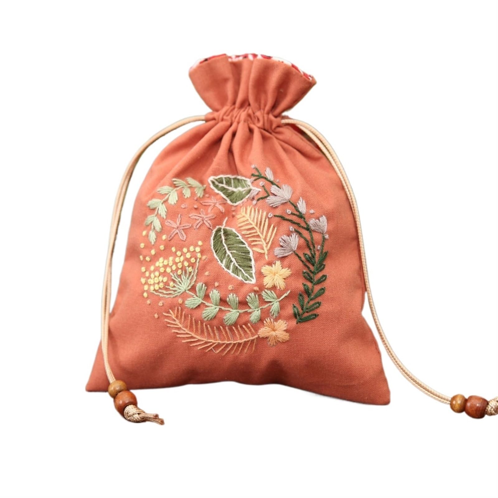 Embroidery Kit， Needlepoint Sewing Handbag Kit(Color 06,Without hoop)