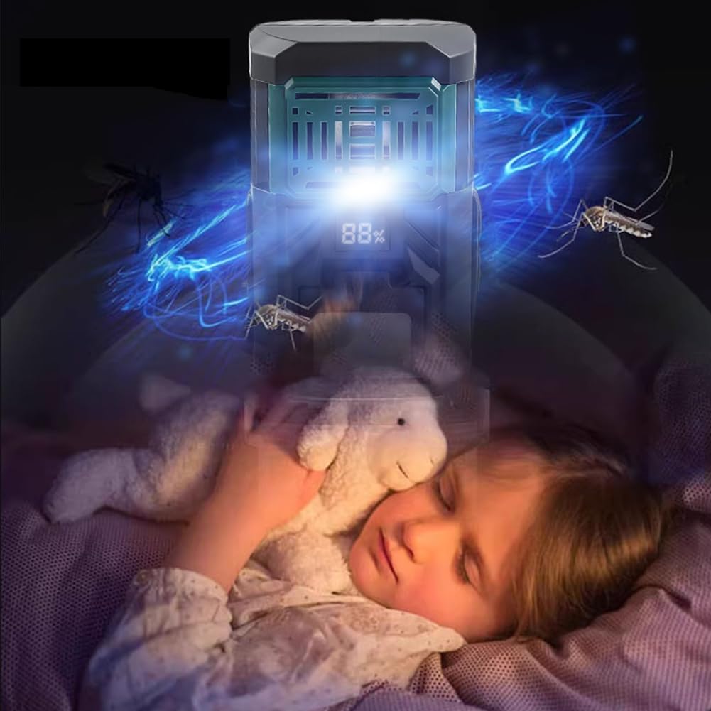 Wielofunkcyjna lampa kempingowa LED z haczykiem na komary typu C USB ładowalna lampa kempingowa