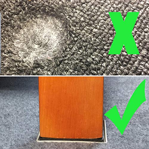 8Pcs 5In.square Reusable Carpet Slider-Furniture Slider-Furniture Moving Slider-Moving Pad-Sofa Glider-Furniture Glides-Furniture Mover #TOP6