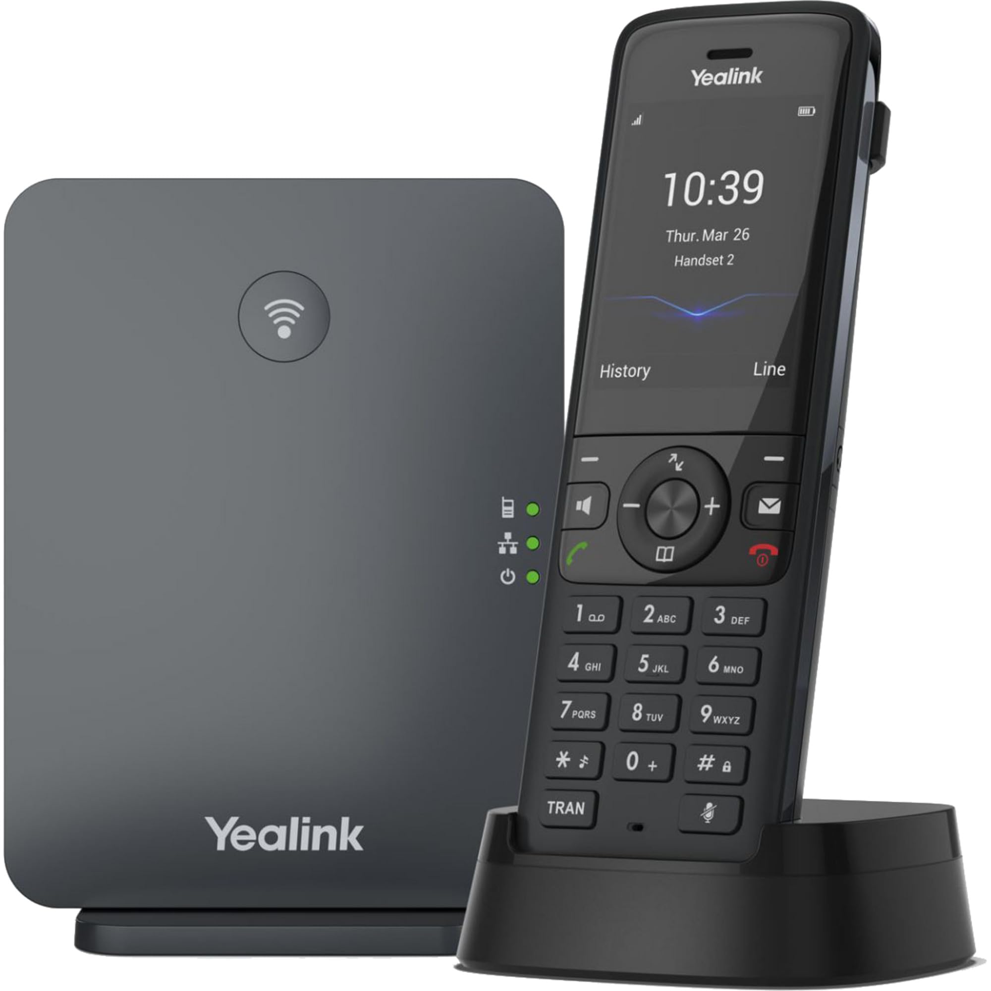 Yealink DECT Telefon W78P schwarz