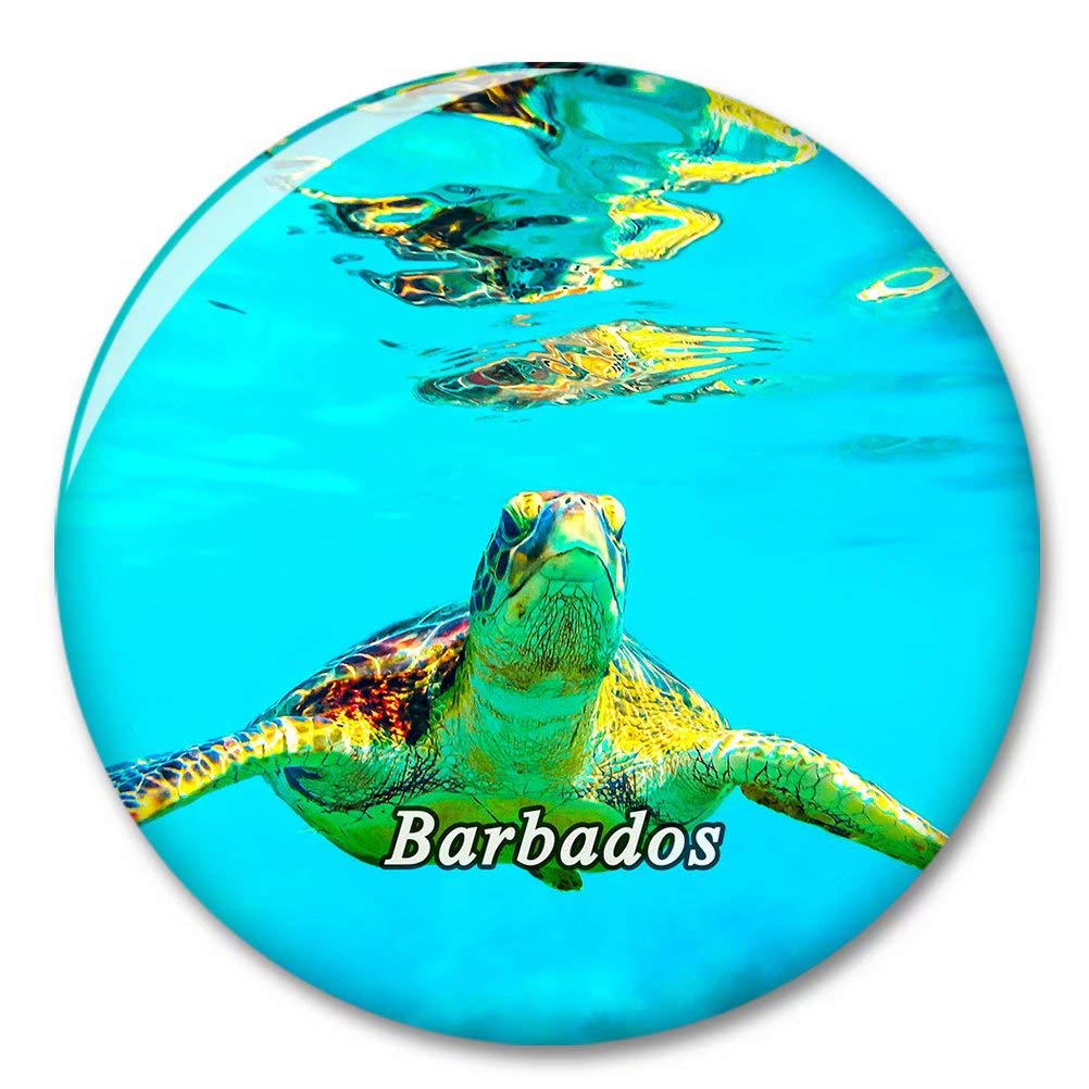 Kxrsm Bxtkpq-Barbados-528 Barbados Fridge Magnet Decorative Magnet Bottle Opener Tourist City Travel Souvenir Collection Gift Strong Refrigerator Sticker