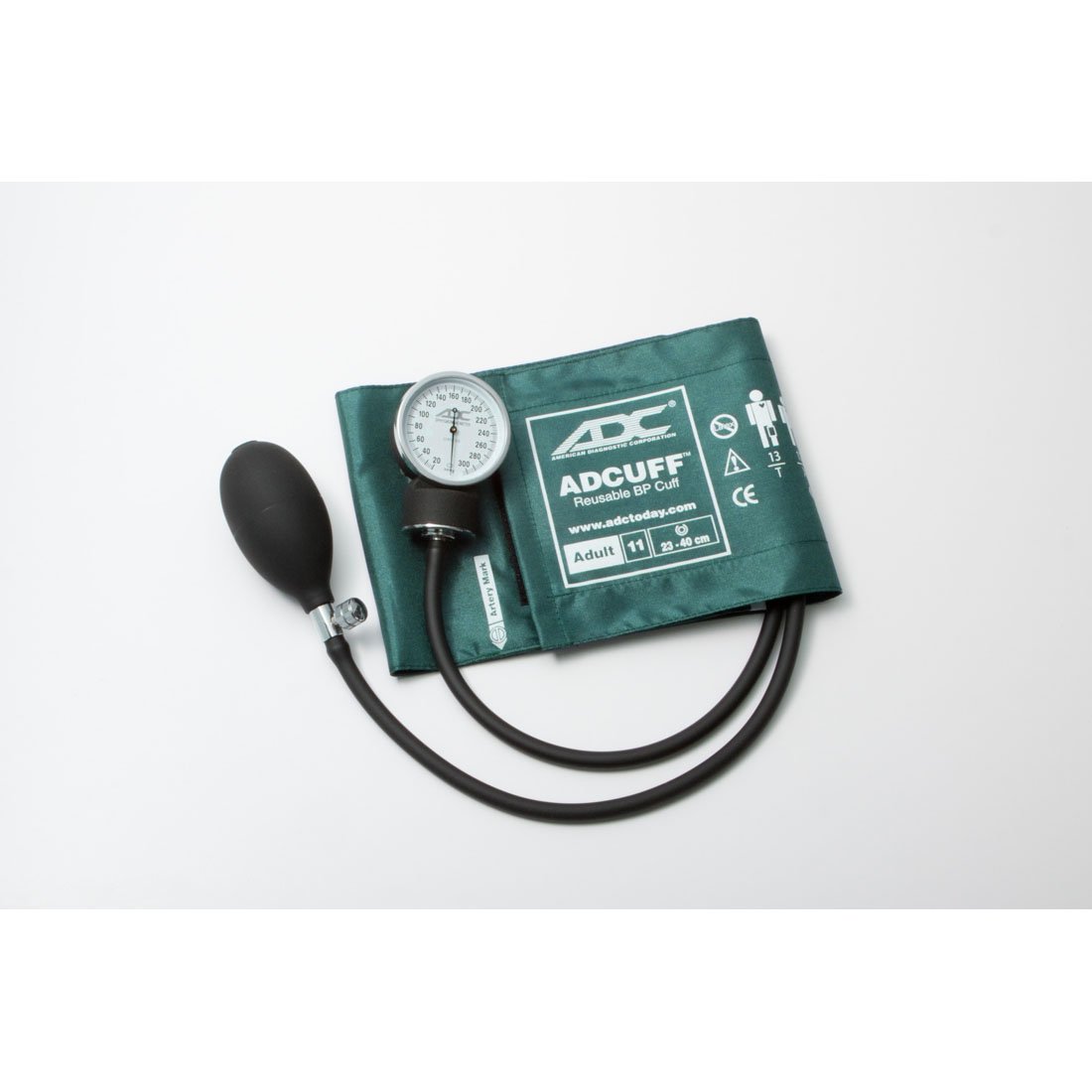 American Diagnostic Corporation PROSPHYG Aneroid Sphyg, Adult, Teal, Disp pkg 1/EA