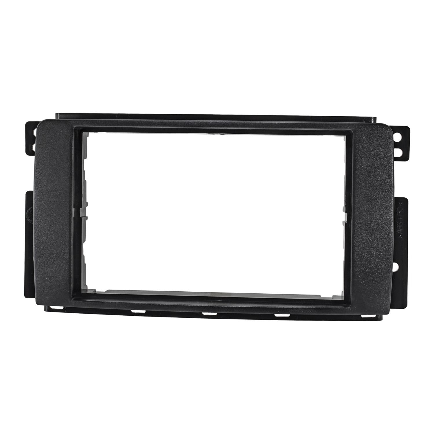tomzz Audio 2451-037 Cornice radio doppio DIN compatibile con Smart Fortwo 451 ForFour 454 nero