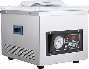 Chamber Vacuum Sealer Machine,180w-320w,Dz-260A 6.5 M³/H Pump Rate,Microcomputer Controlled,Household and Commercial Vacuum Sealing Machines with Stainless Steel Structure