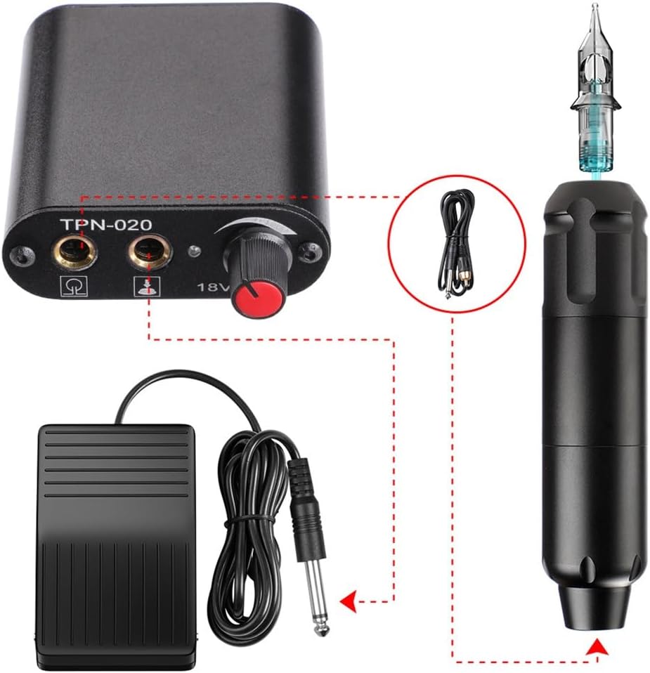 Tattoo Machines Tattoo Machine Set Motor Tattoo Pen Complete Set Rotating Motor Tattoo Machine Tattoo Equipment