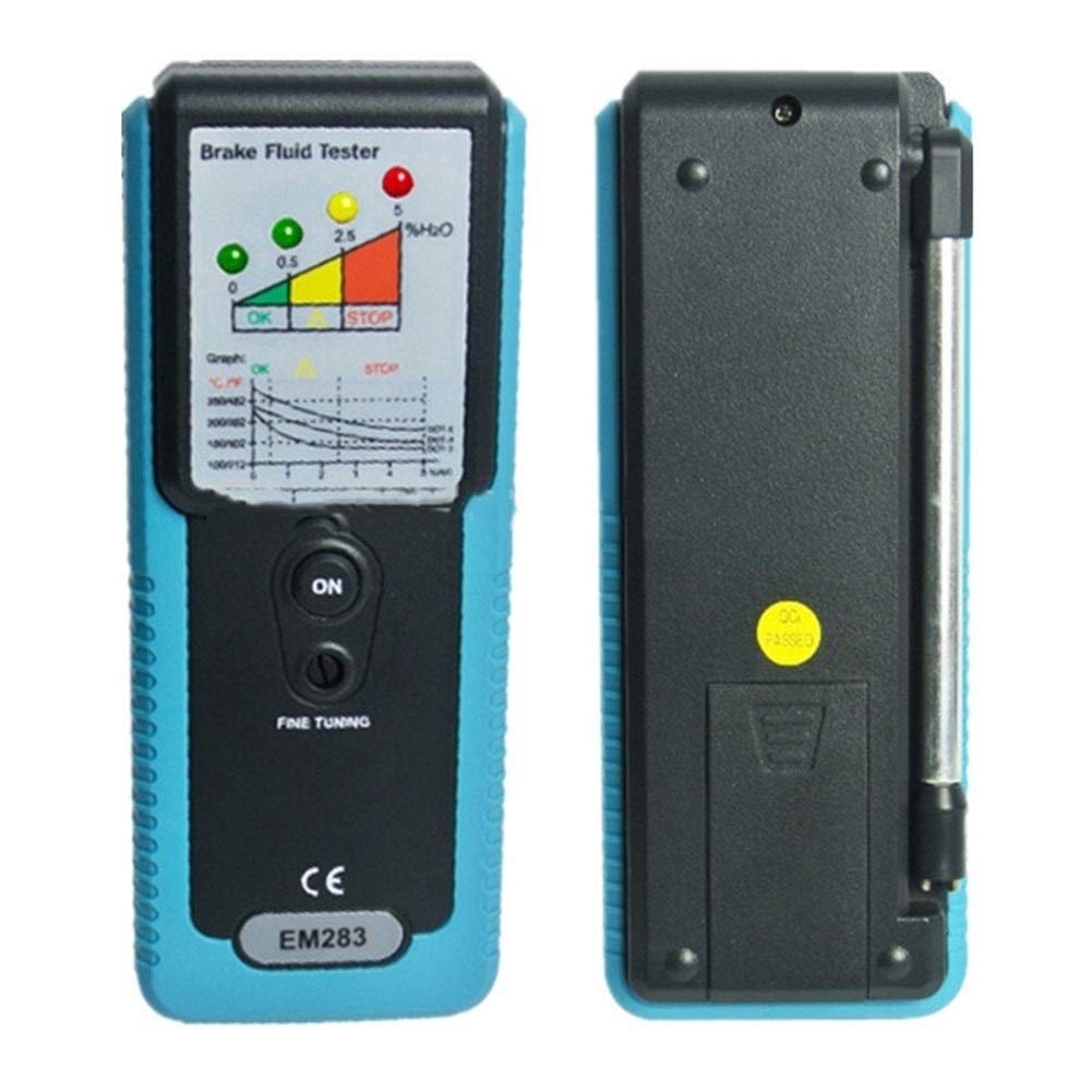 Auto Samochód Tester Tester Tester Hardheld Truck LED 180 Stope Pucker Budzer w brzęczu EM283 Dokładny pomiar