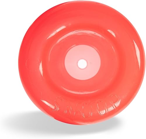 Planet Dog Orbee-Tuff Lil' Snoop - Juguete interactivo para perros dispensador de premios, pequeño, rojo