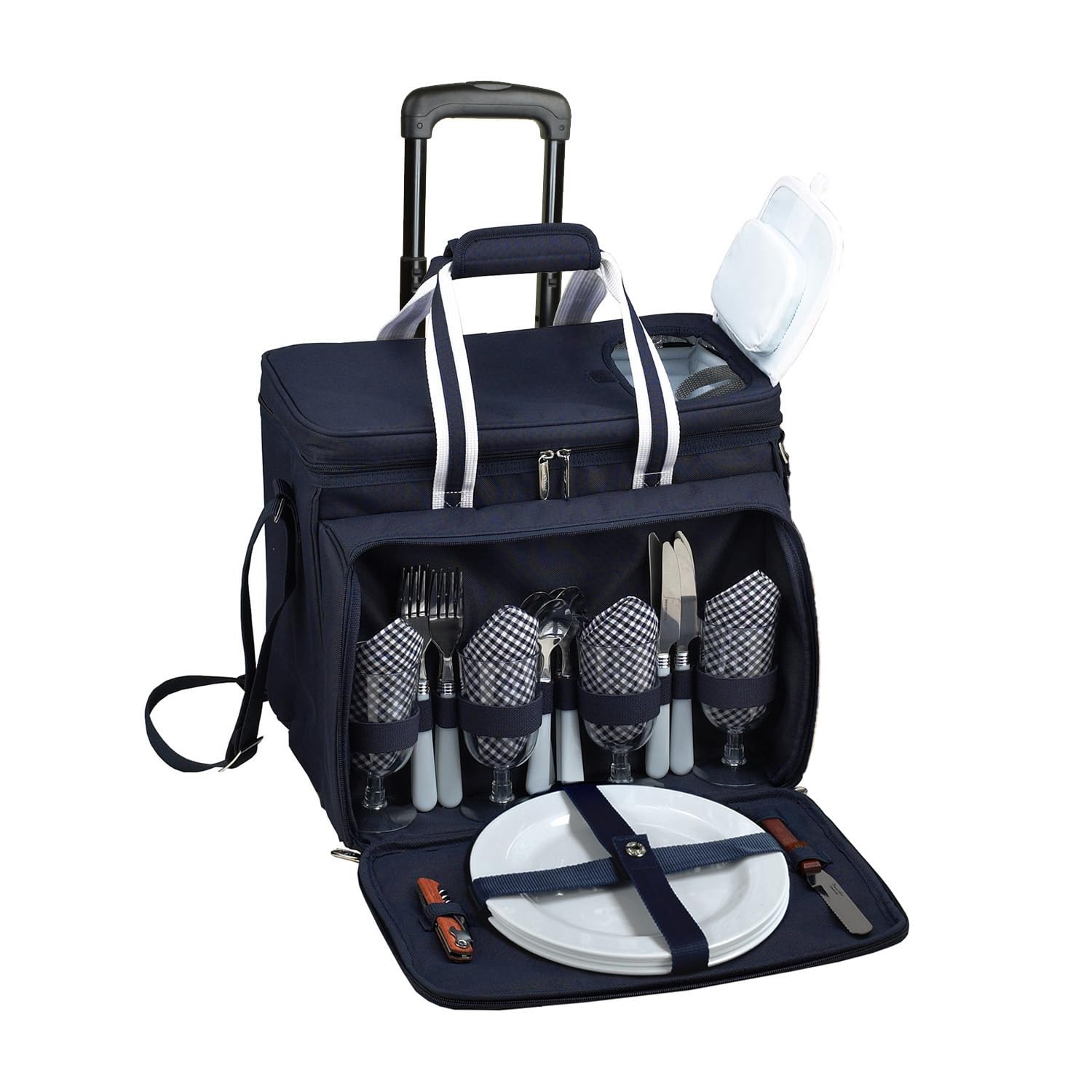 Picnic at Ascot Ultimate Travel Cooler with Wheels- 36 Quart