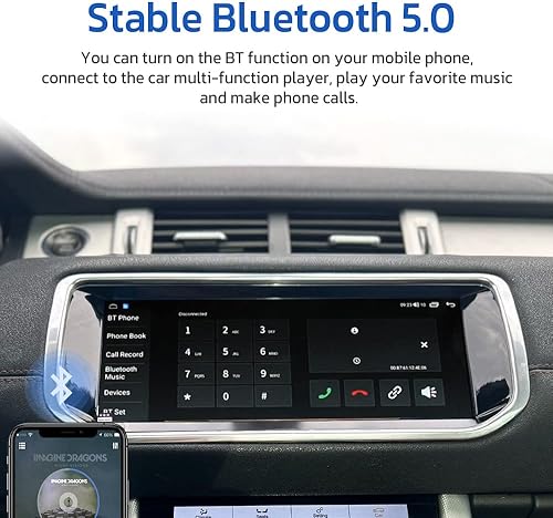 Miniatura 6 de Radio de coche Android de 10.25 pulgadas, actualización de sistema dual para Land Rover Range Rover Evoque L551 L538 2012-2016 receptor estéreo