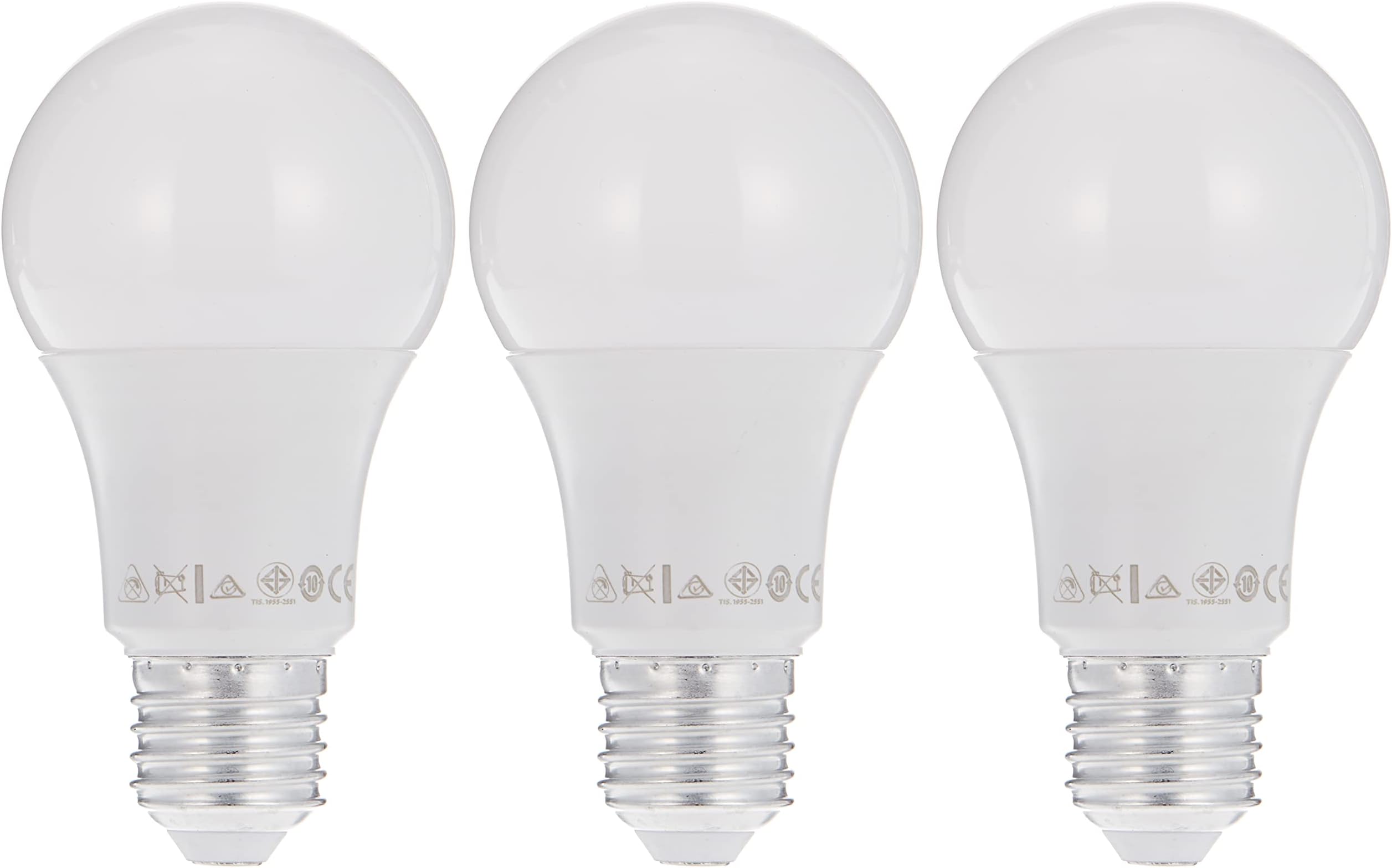Osram LED Lamp Classic A 60 8.5W/E-27 Warm White Frosted 3pcs OS-LED-CLA-8.5W-W-S-3P 7459356123094 Osram (P), Infrared