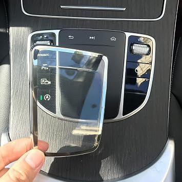 SHIFENG For Mercedes Benz New C W206 E S w223 GLC Class x253 2020-21 AMG-GT X290 CLS Class C257 2018-2021 EQC N293V Class W447 2020 TPU Car Center Console Mouse Protect Cover Shell Silver