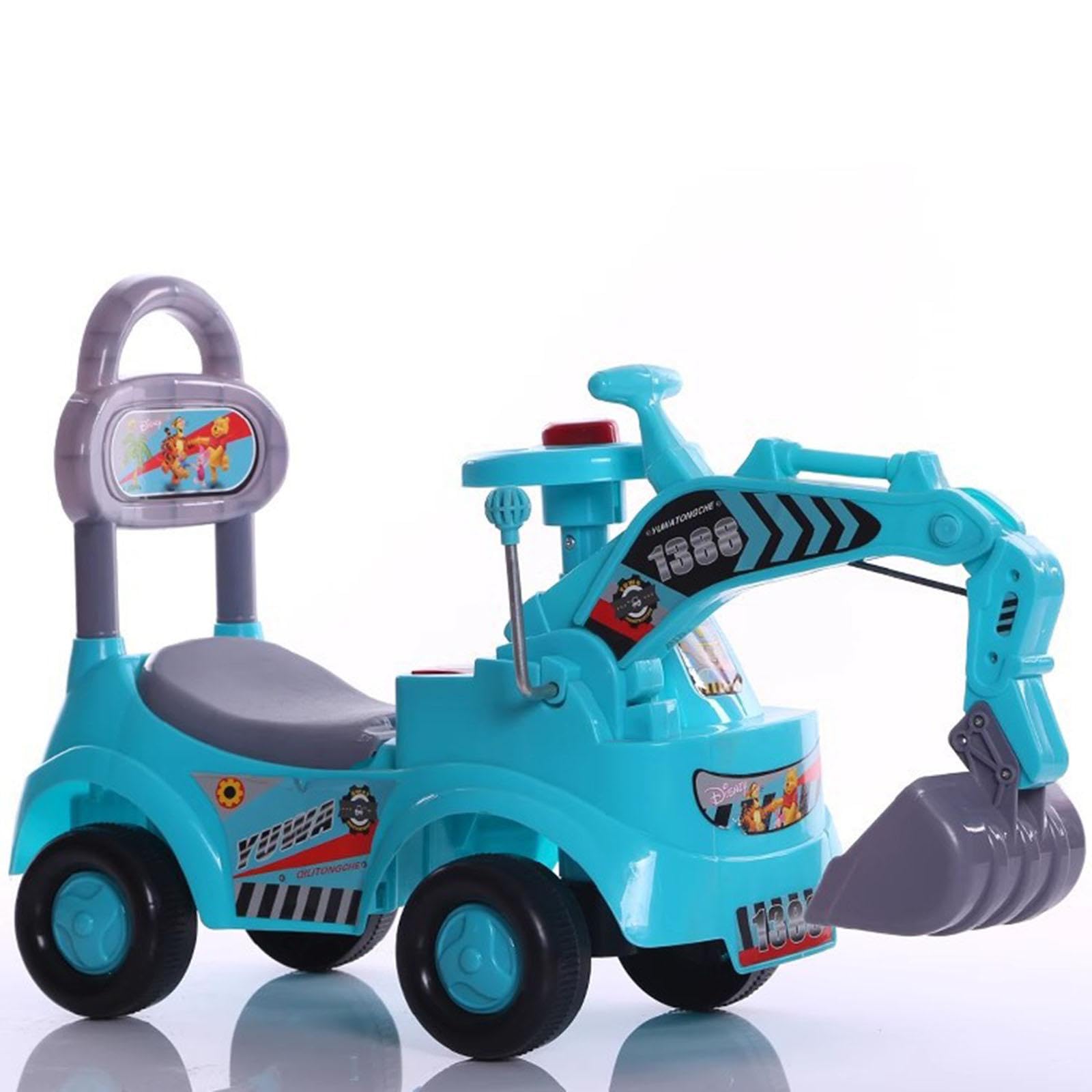 Baufahrzeug Set für Kinder mit Baufahrzeugen für Kinder von 3 bis 6 Jahren, Blau
