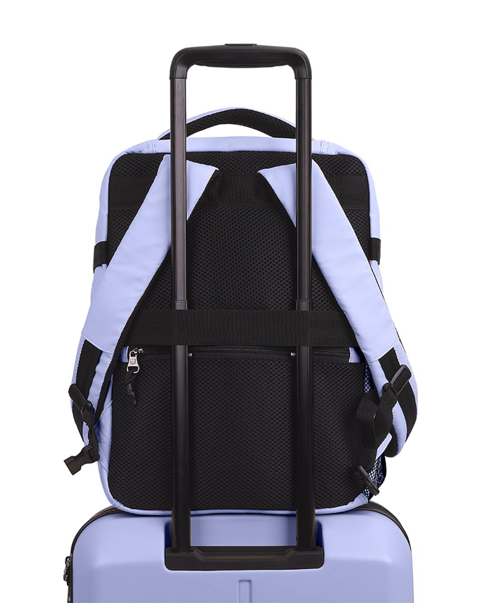 Gabol - Mochila Underseat 40x30x20/24 cm para Avión Vancouver 28,8L con Compartimento para Portátil 15,6” - Equipaje de Mano Bajo Asiento Ligero y Resistente al Agua