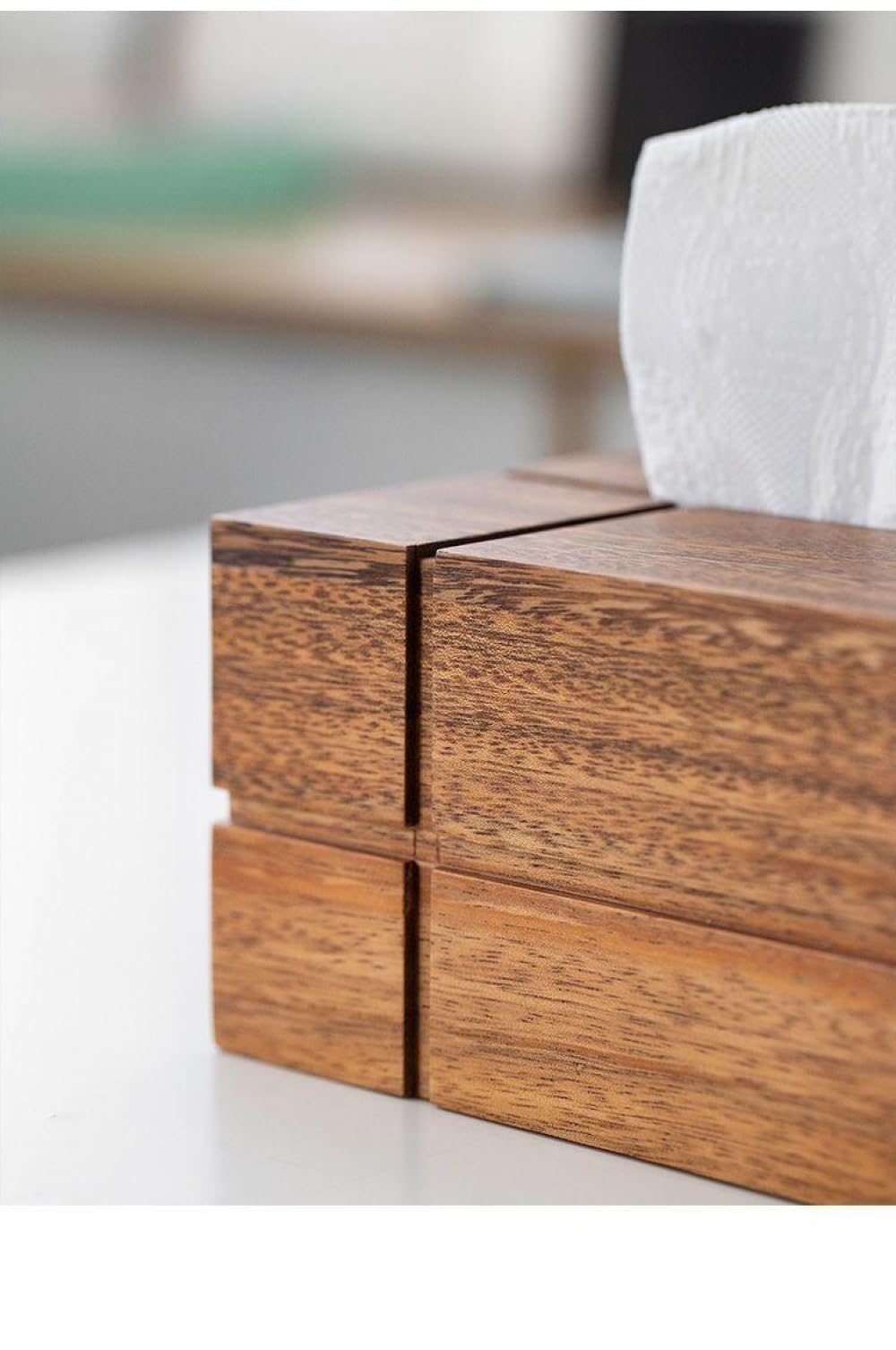 Amazon|AZIEBAY ウォールナット木製ティッシュボックス無垢材 Amazon|AZIEBAY ウォールナット木製ティッシュボックス無垢材