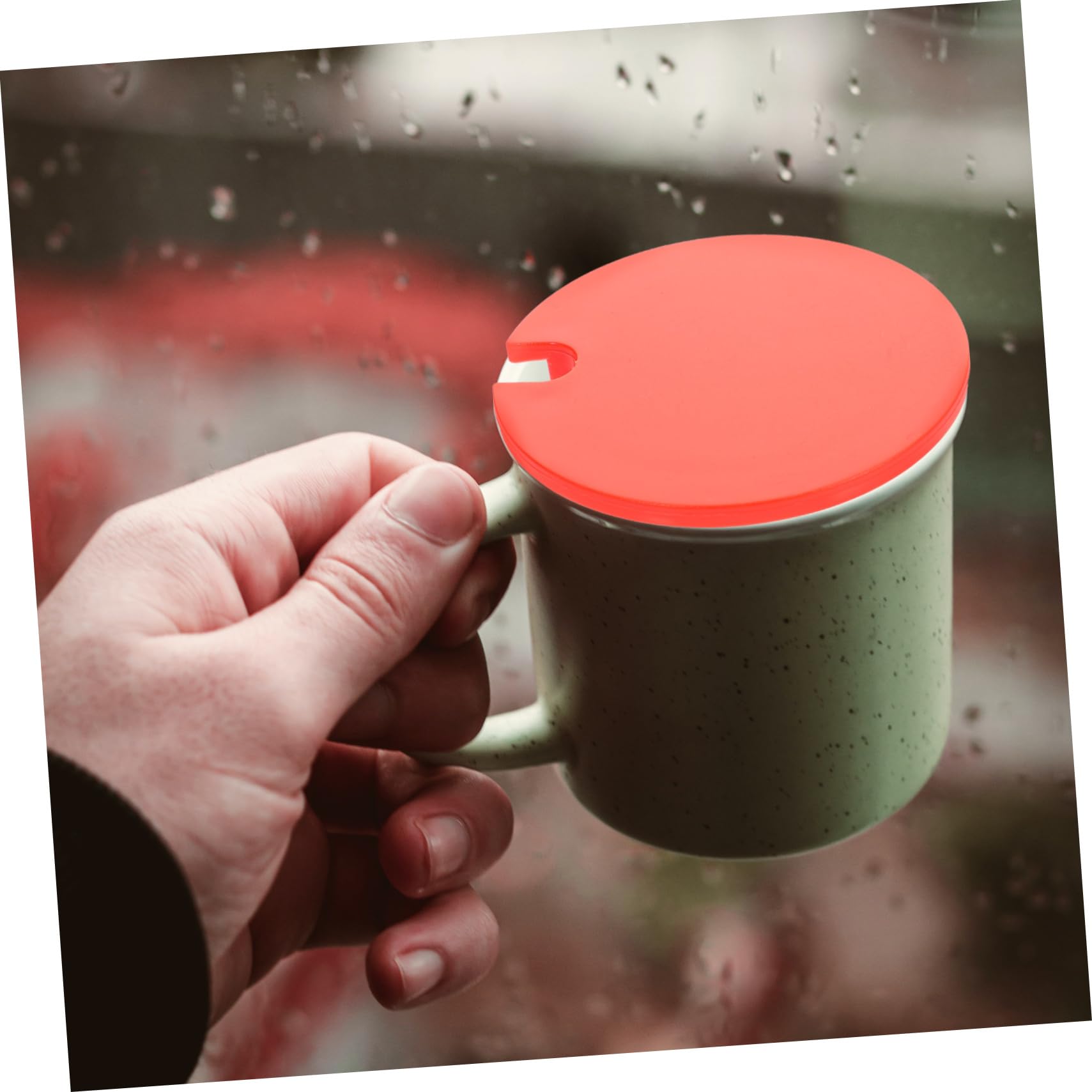 Amazon｜AUTSUPPL 6個水筒 カップ蓋 マグカップの蓋 気密 漏れ