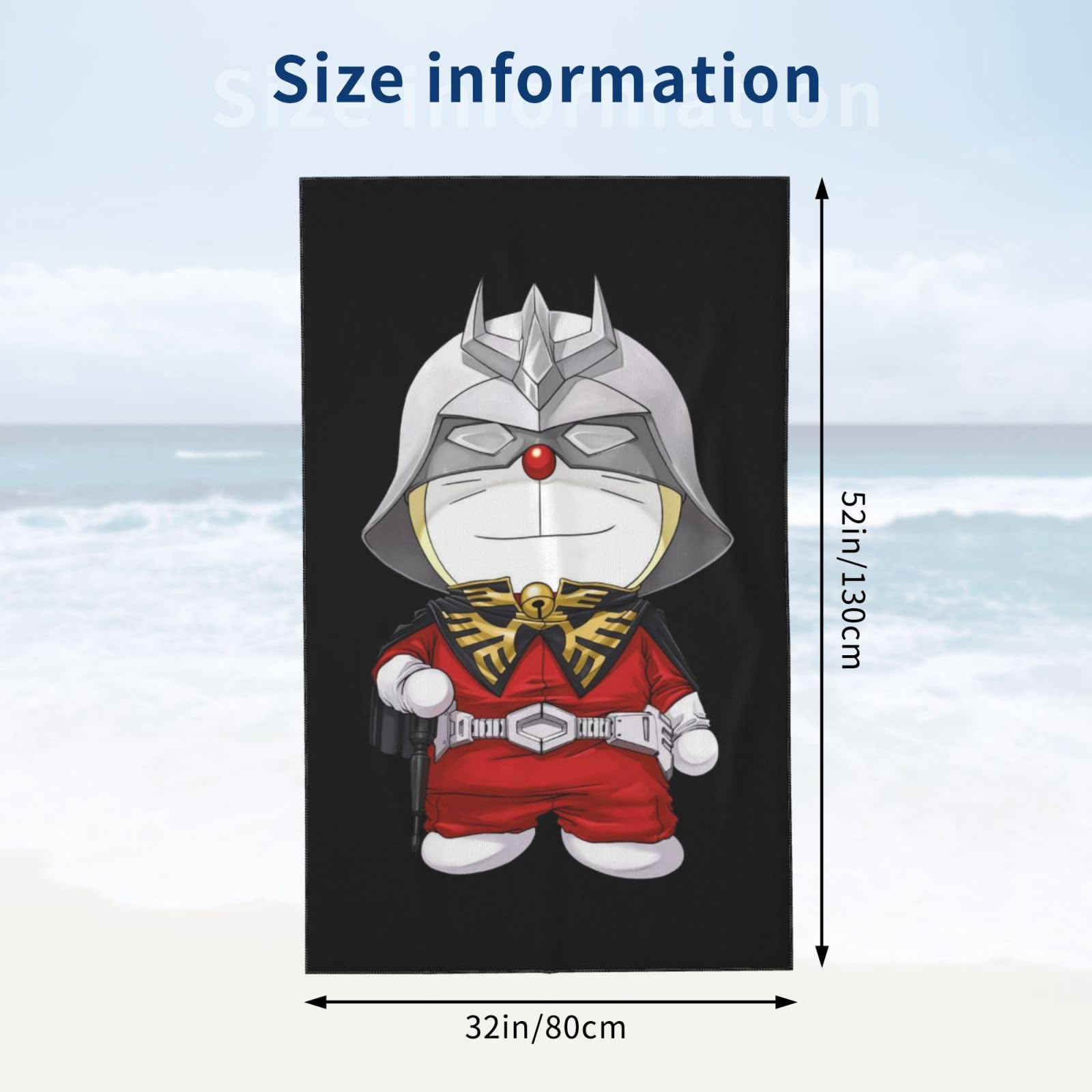 Amazon｜ネオ ジオンガンダム シャア アニメ バスタオル 大判 吸水