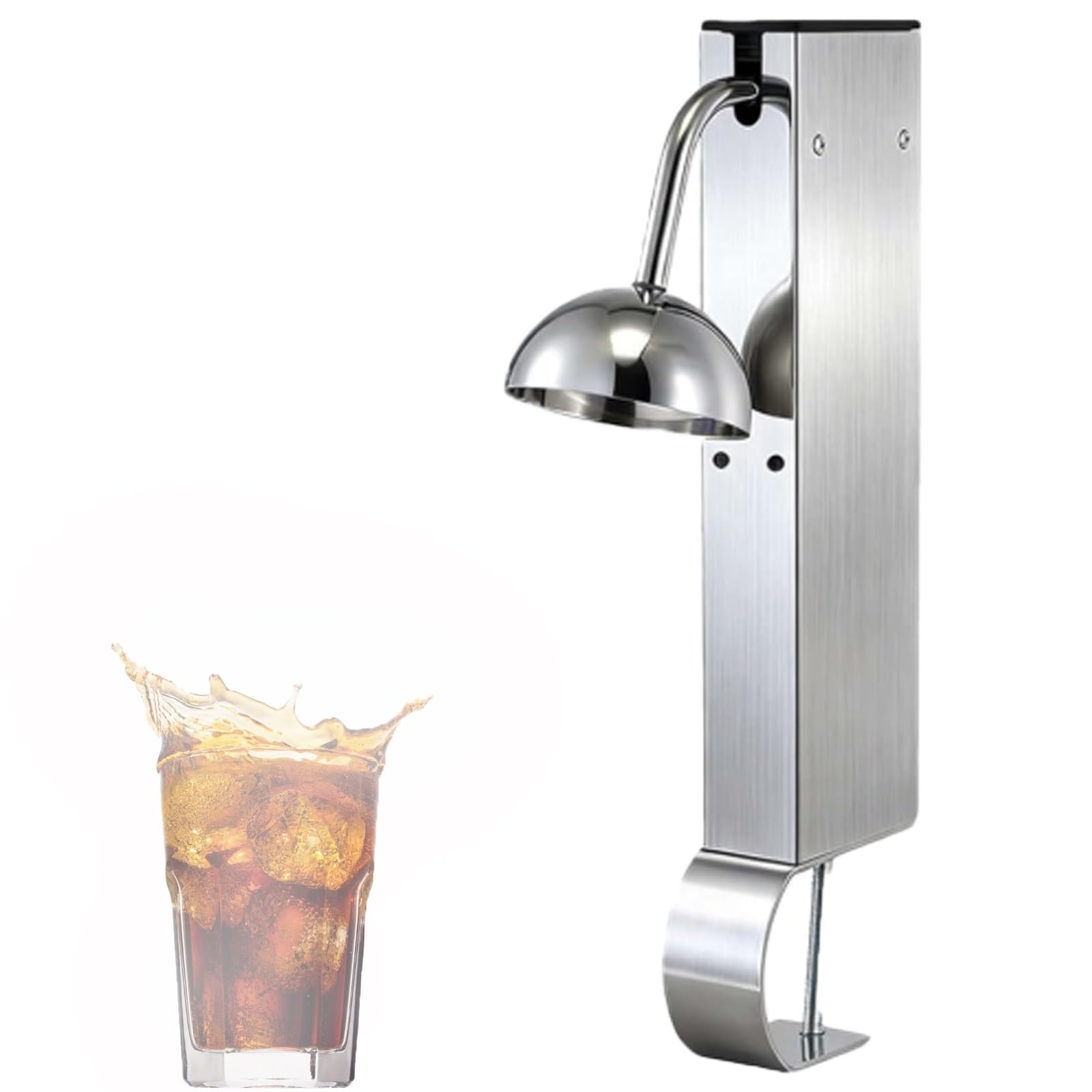 Ghiacciatrice Rapida Per Bicchieri, Congelatore Per Cocktail, 4-8 secondi/Bicchiere. Elabora Oltre 600 Bicchieri All'ora. Ideale Per Discoteche E Attività Commerciali(Classic)