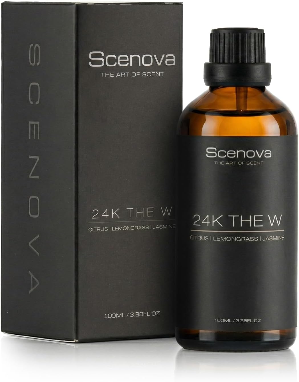 24k The W Essential Oil Blend, Inspired by The W Hotel. Max Concentration, IFRA Certified Aromatherapy. Citrius, Floral, Jasmine. Non GMO, Kid and Pet Safe. 3.3 Fl oz.