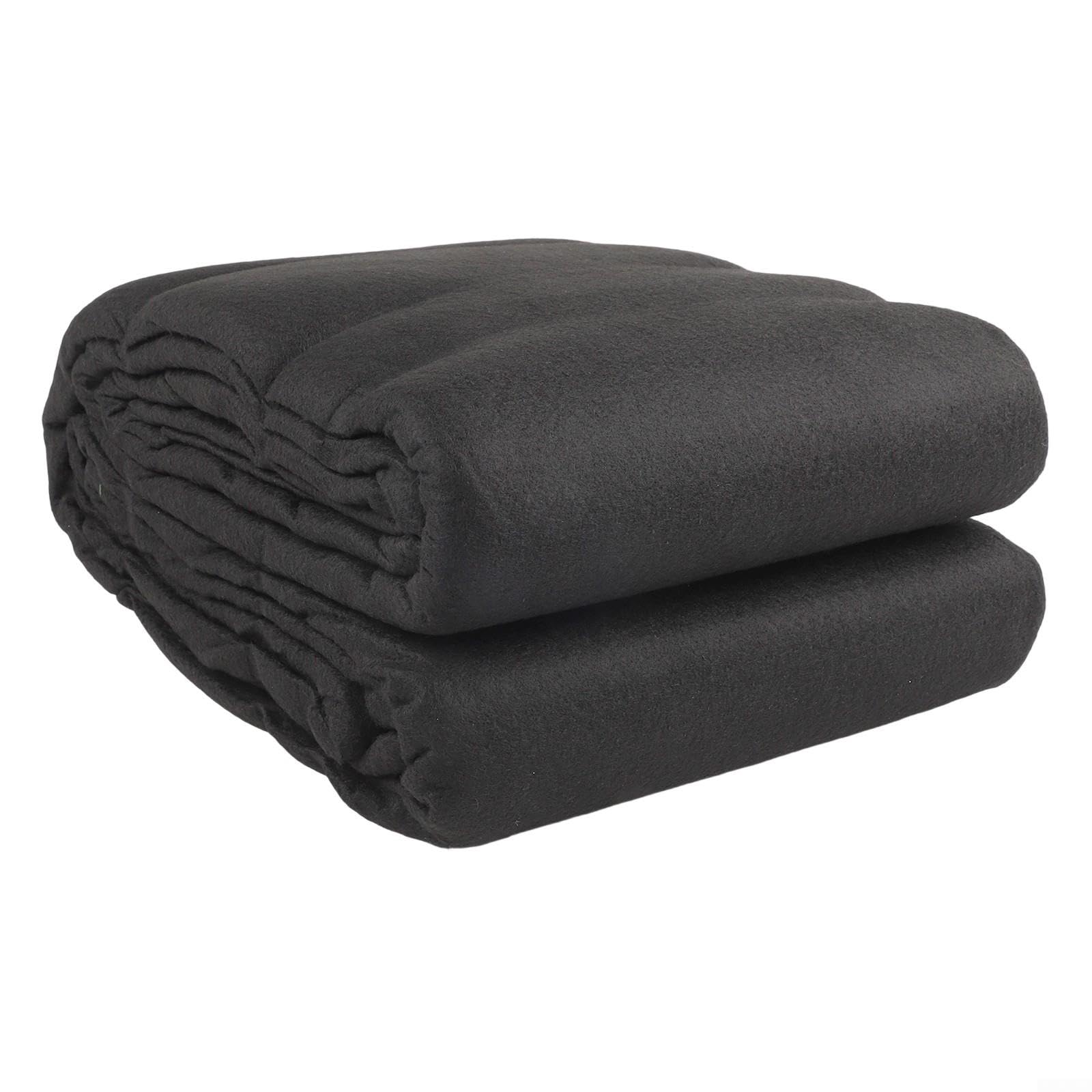 Tapis de Protection 12 FT pour Piscine Hors pour sol - Coussinet en Tissu Non Tissé, Installation pour facile, Résistant aux UV et à l'Usure pour Fond de Piscine Ronde