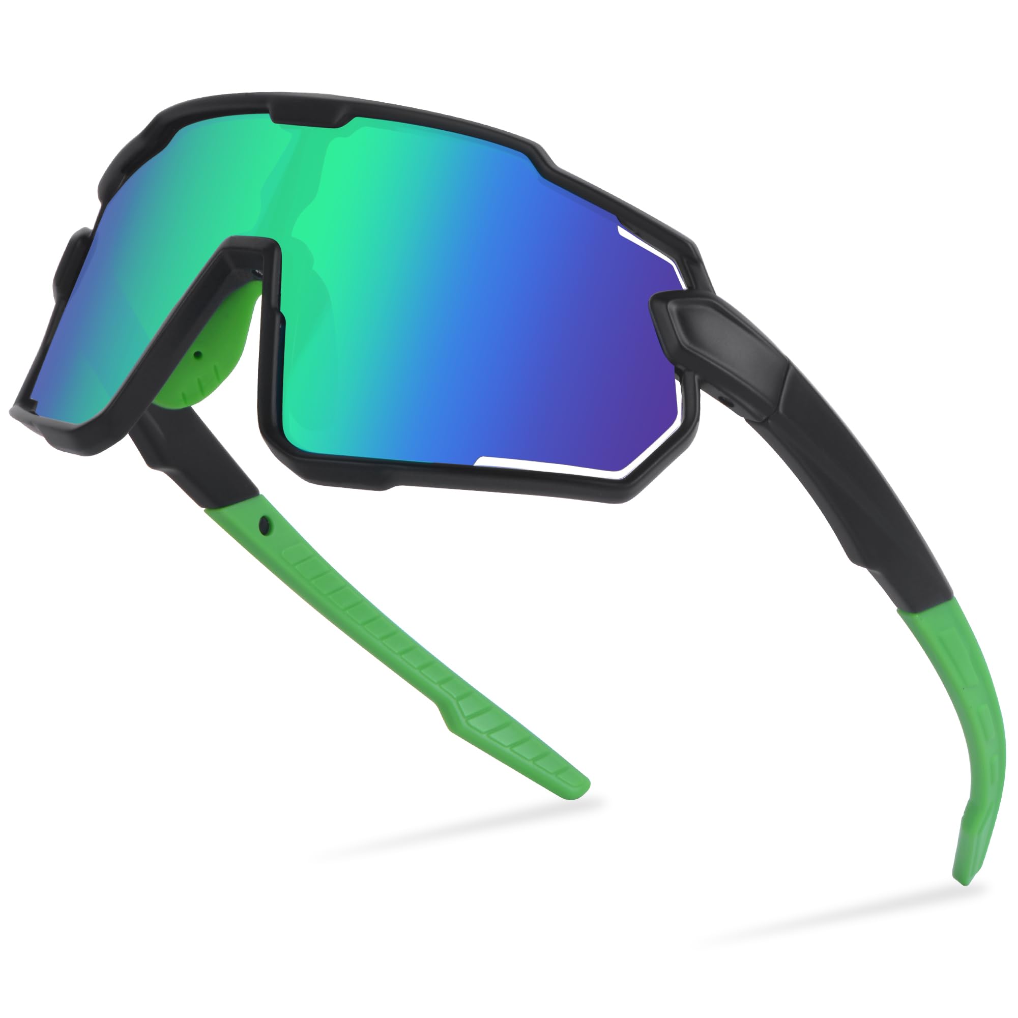 Aullwyr Kids Sunglasses Polarised - UV400 Youth Cycling Sun Glasses for Boys & Girls (Ages 6-15) Children Cycling Cricket Baseball Sports Shades